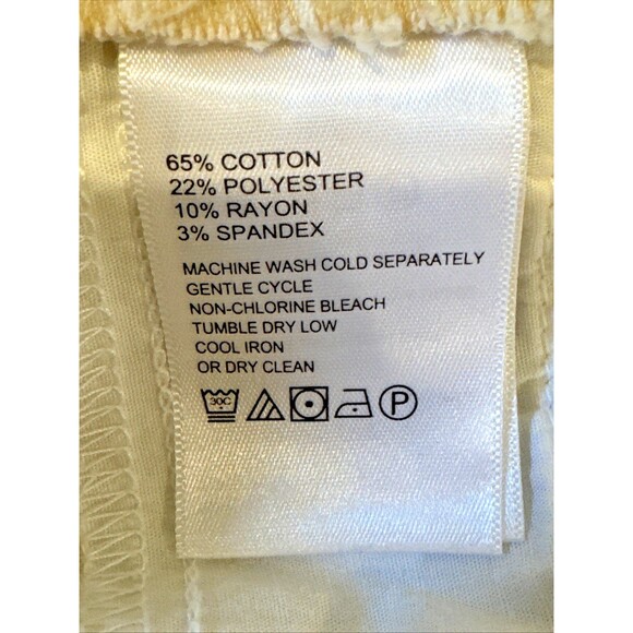 Tommy Bahama Boracay Size 12 Beach High-Rise Ankle Jeans color Moonbeam $148 - Picture 12 of 14